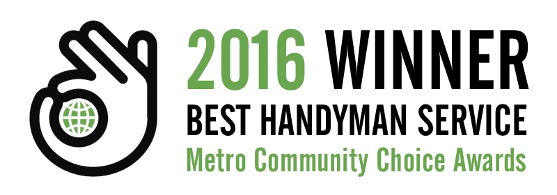 2016 Winner - Best Handyman Service, Metro Winnipeg Community Choice Awards